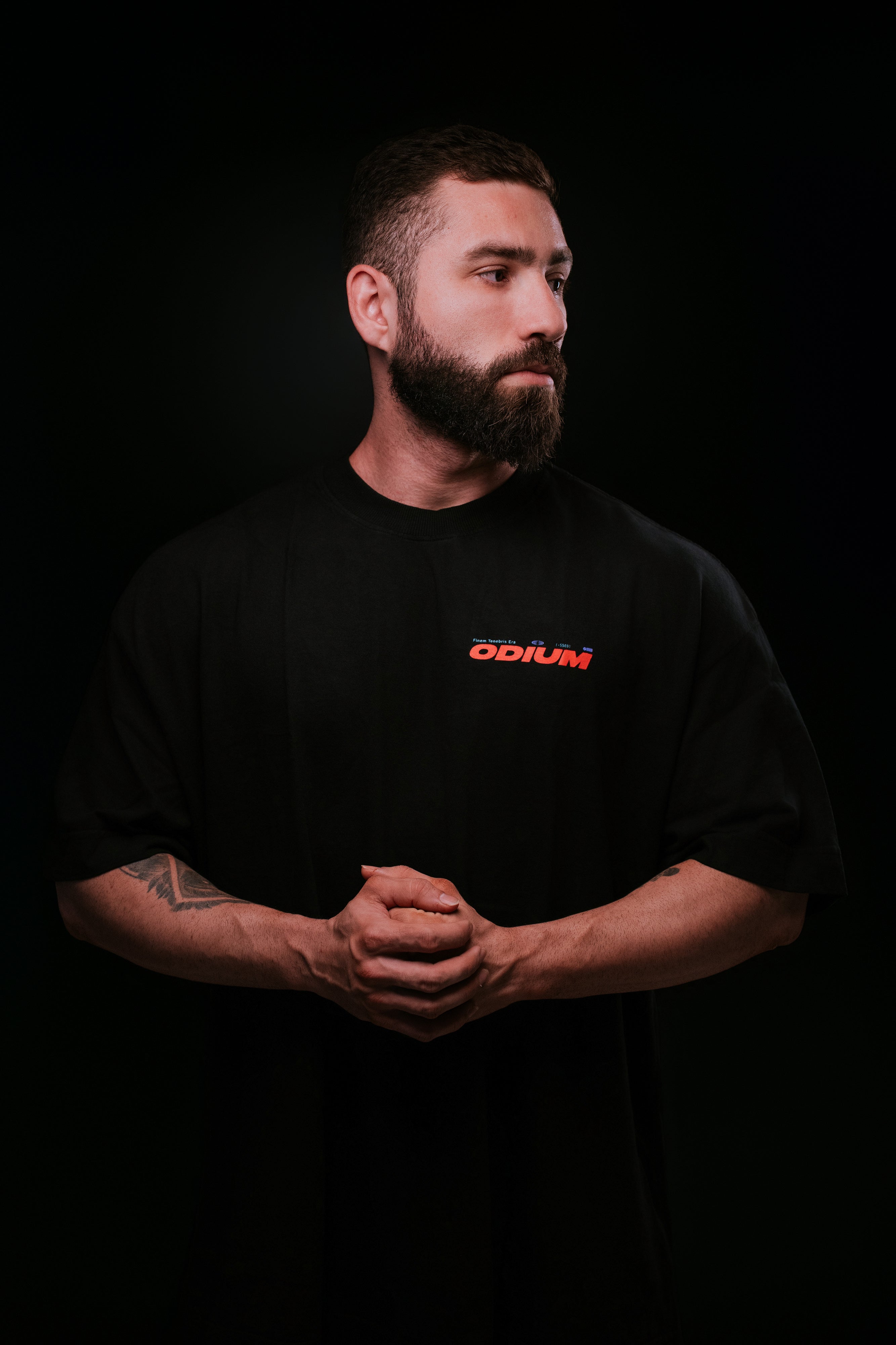Camisa Finem Tenebris Era - Preta
