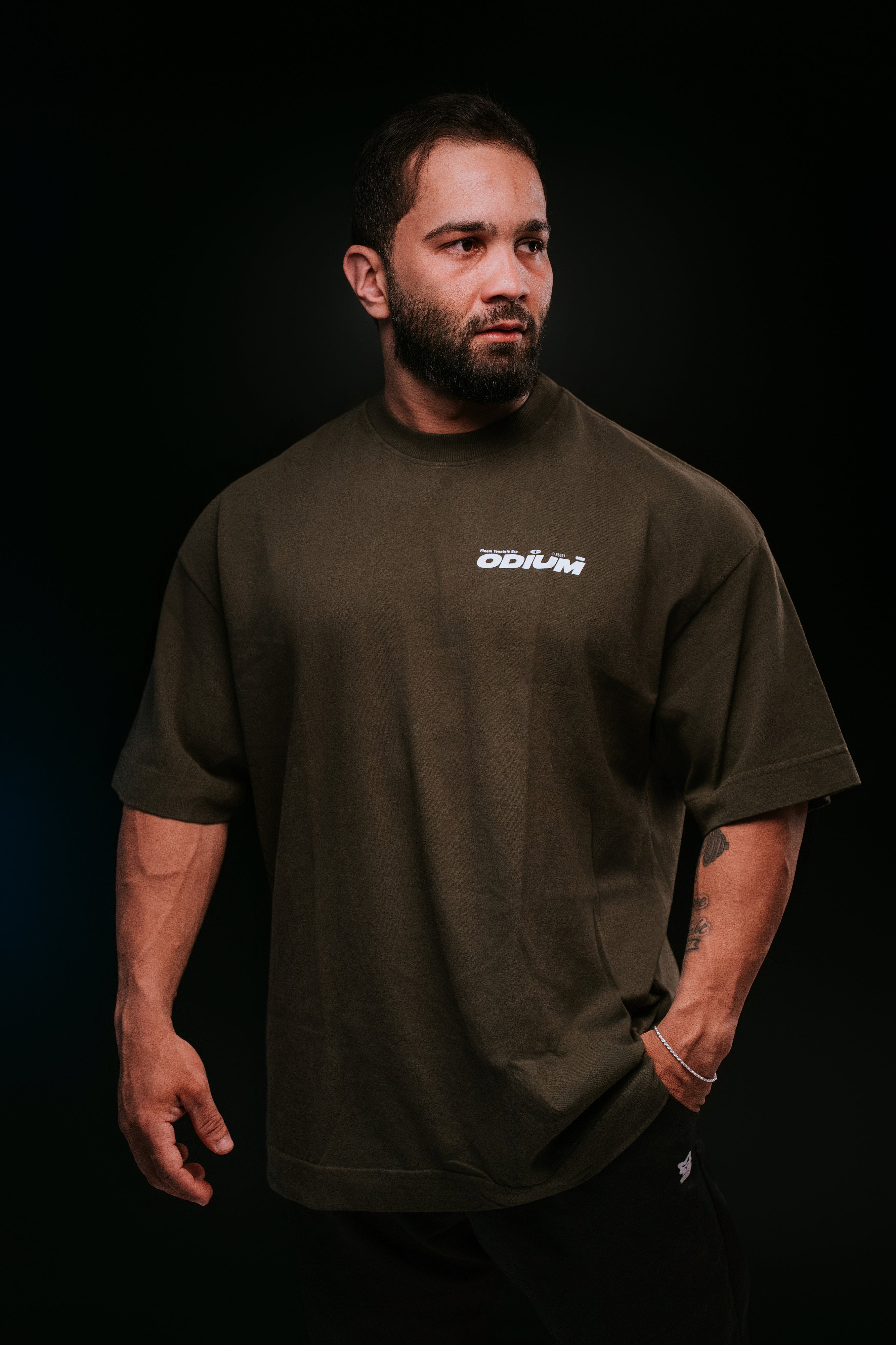 Camisa Finem Tenebris Era - Verde